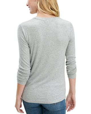 Valley Long-Sleeve V-Neck Tee