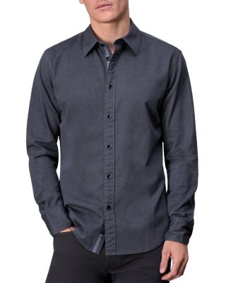 Tomlin Stretch Dobby Button Front Shirt