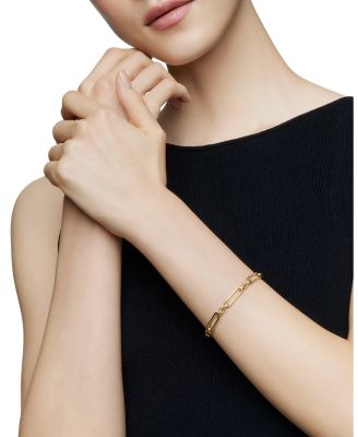 18K Yellow Gold Lexington Chain Bracelet