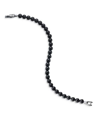 Men&#39;s Spiritual Beads Bracelet with Black Onyx