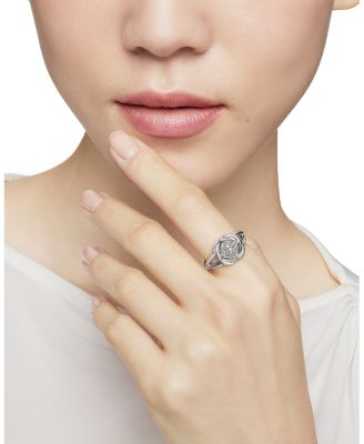 Infinity Ring with Diamonds