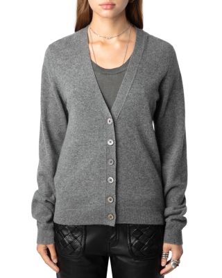 Zadig & Voltaire - Jemmy Ws Brod Patch Cashmere Cardigan