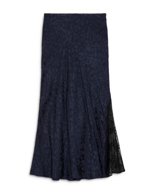 Zadig & Voltaire Jayla Jacquard Silk Skirt | Bloomingdale's Women