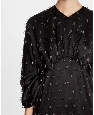 Long Embroidered Dress