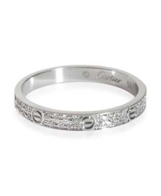 Pre-Owned Cartier - Love 18K White Gold Wedding Band