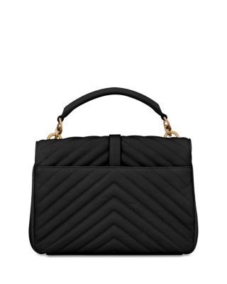  College Mini Handbag in Quilted Suede