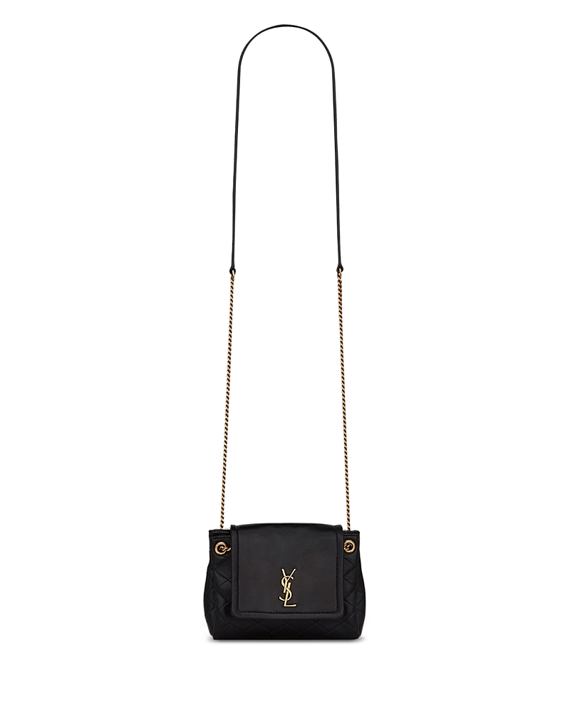 Saint Laurent Mini Nolita Crossbody in Lambskin