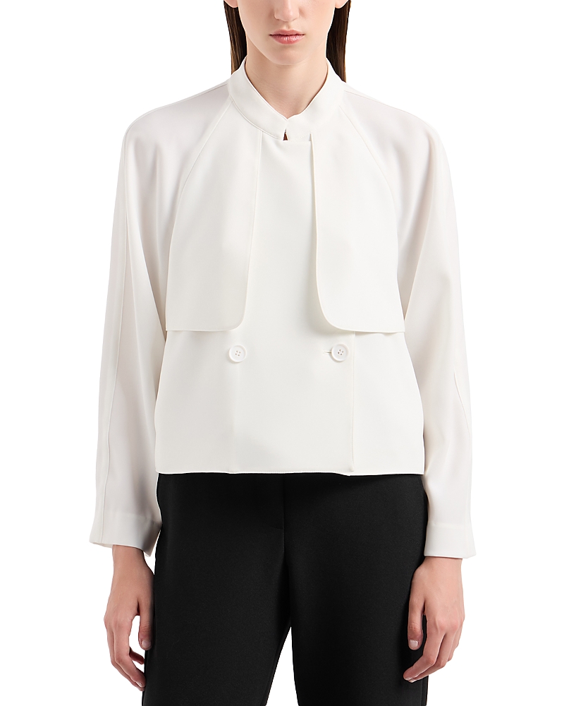 EMPORIO ARMANI EMPPORIO ARMANI TECHNO CADY SHIRT