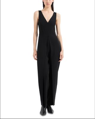 Emporio Armani - Sleeveless Full Length Jumpsuit