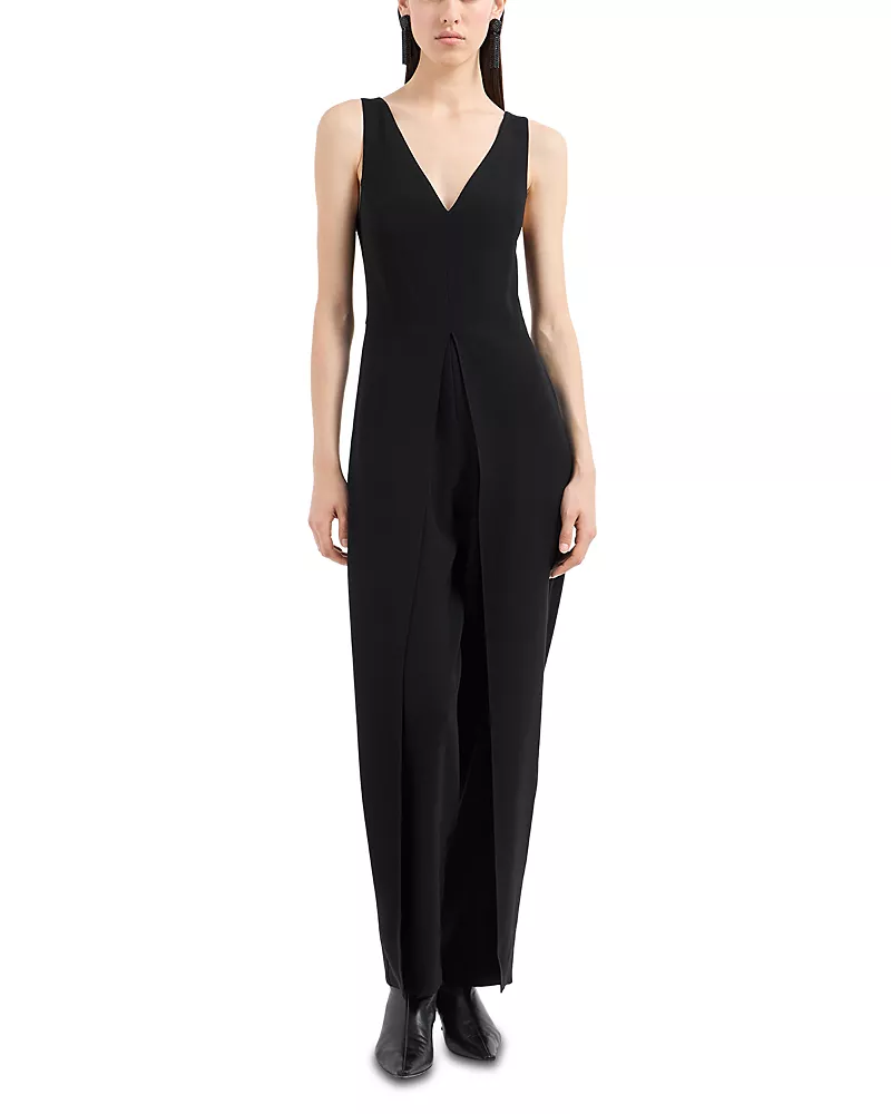 Emporio Armani Sleeveless Full Length Jumpsuit