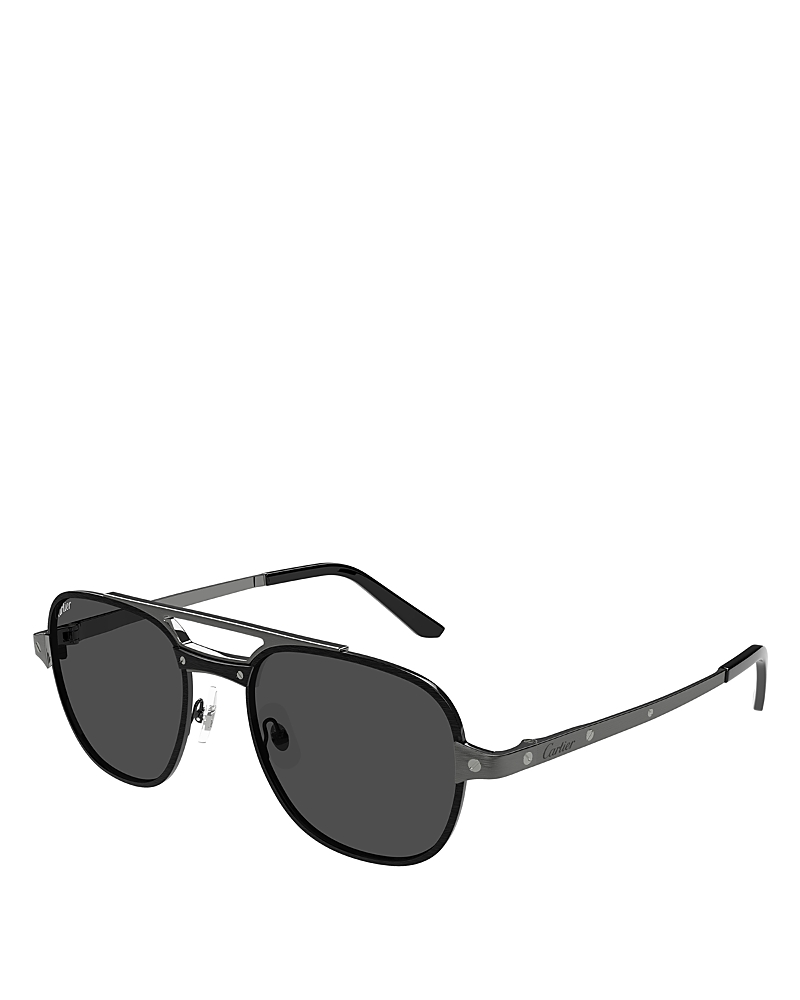 Cartier Santos Evolution Round Sunglasses, 56mm · OS