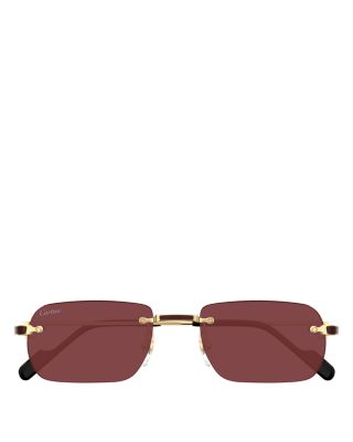 Premiere De Cartier Round Sunglasses, 55mm