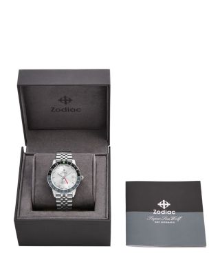 GMT Automatic Stainless Steel Watch, 40mm