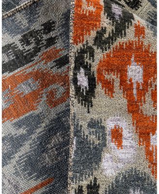 Bloomingdale's Indo Ikat M6054 Area Rug, 9'1" x 12'4"