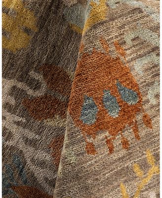 Bloomingdale's Indo Ikat M6137 Area Rug, 9' x 12'1"