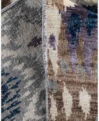 Bloomingdale's Indo Ikat M6243 Area Rug, 9' x 12'1"