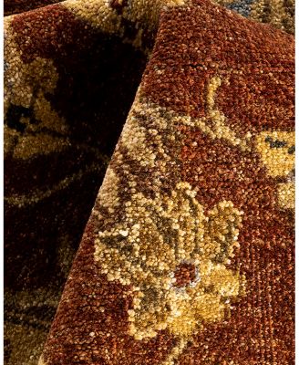 Bloomingdale's Indo Oushak M5654 Square Area Rug, 9'1" x 9'1"