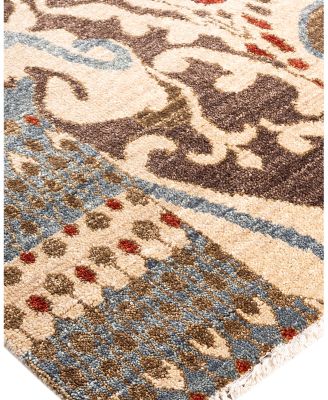 Bloomingdale's Indo Ikat M6001 Area Rug, 9'1" x 12'3"