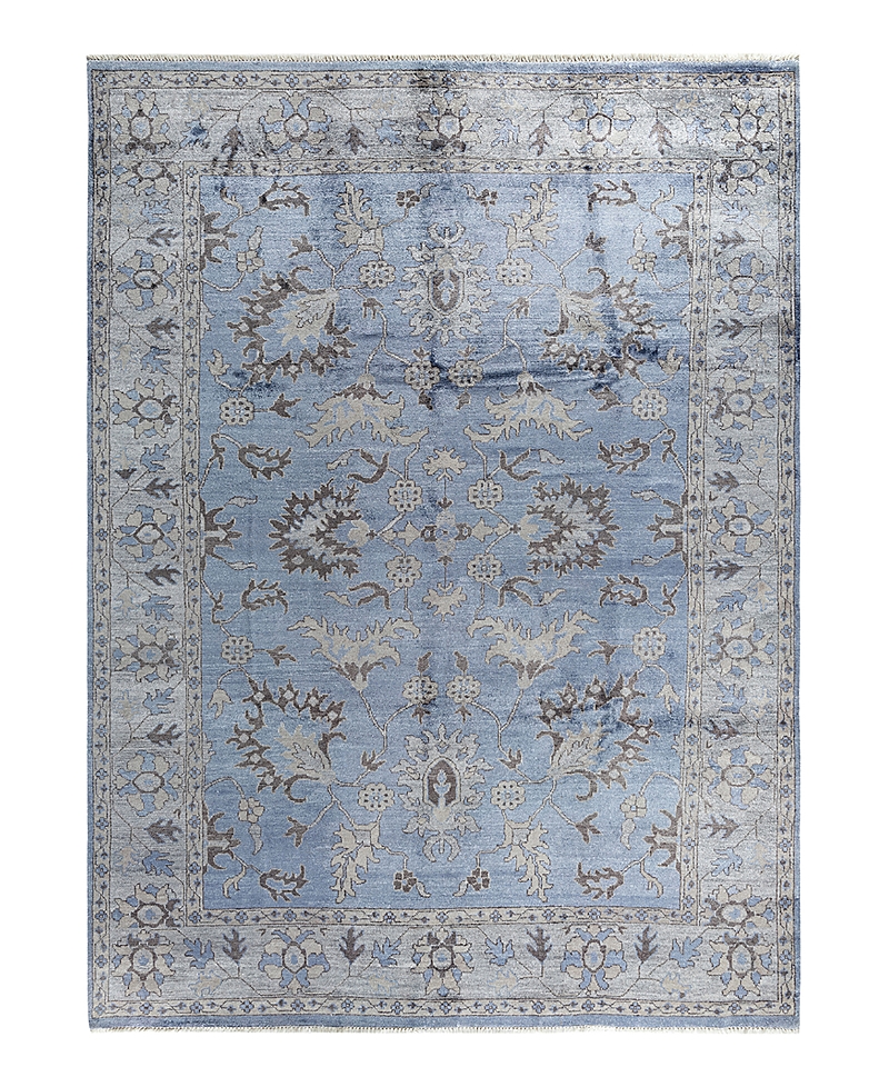 Bloomingdale's Indo Modern M6362 Area Rug, 9'1 X 12'1 In Purple