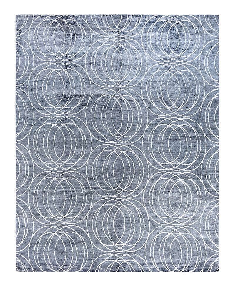 Bloomingdale's Indo Modern M6784 Area Rug, 8' X 10' In Gray