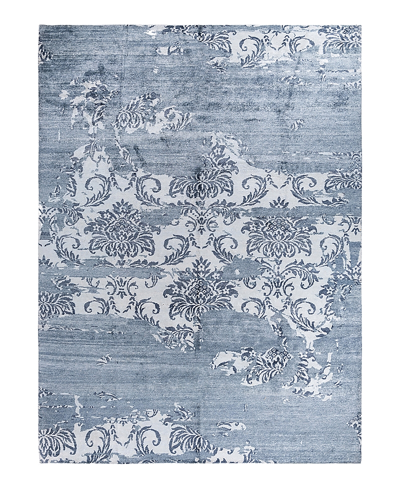 Bloomingdale's Indo Modern M6334 Area Rug, 9'2 X 12' In Gray