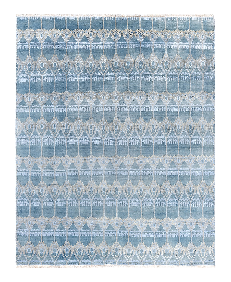 Bloomingdale's Indo Ikat M6308 Area Rug, 8'1 X 10'3 In Blue