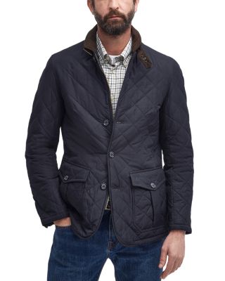 Barbour Quilted Lutz Jacket Navy