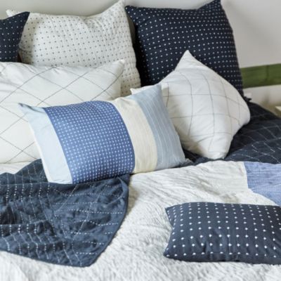 Didi Colorblock Lumbar Pillow, 16" x 26"