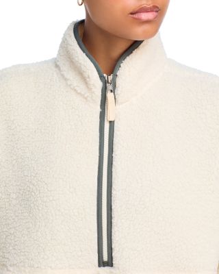 Libby Sherpa Half Zip Top