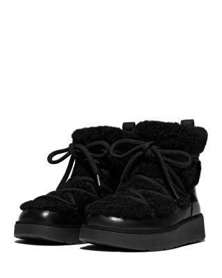 Women's Gen-FF x ROKSANDA Curly Shearling Ankle Boots