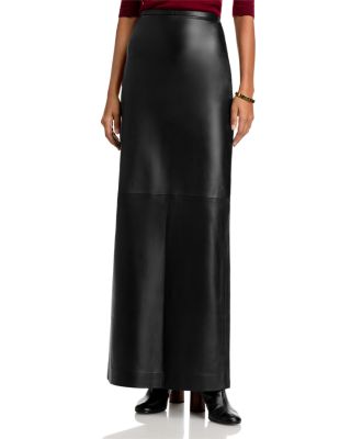 CO - Leather Maxi Skirt