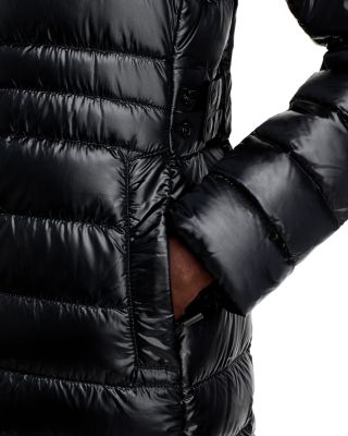 Cypress Packable Hooded Mid-Length Down Jacket