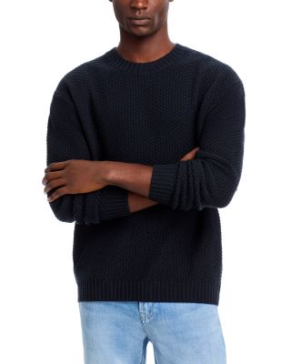 FRAME - Textured Crewneck Sweater