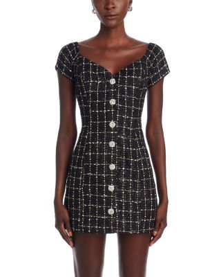Gabriel Tweed Mini Dress