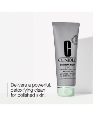 All About Clean Charcoal Mask + Scrub 3.4 oz.