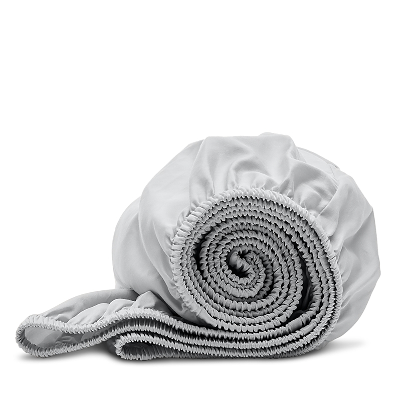 Boll & Branch Signature Organic Cotton Crib Fitted Sheet In Sky