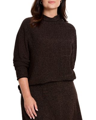 Nic+Zoe Plus Pixel Knit Sweater