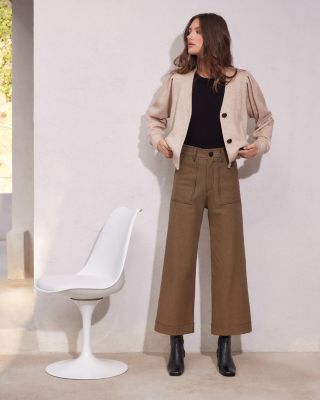 Rylee Printed Cropped Pants