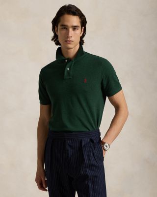 Polo Ralph Lauren Custom Slim Fit Mesh Polo Shirt