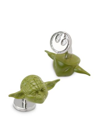 3D Yoda Cufflinks 