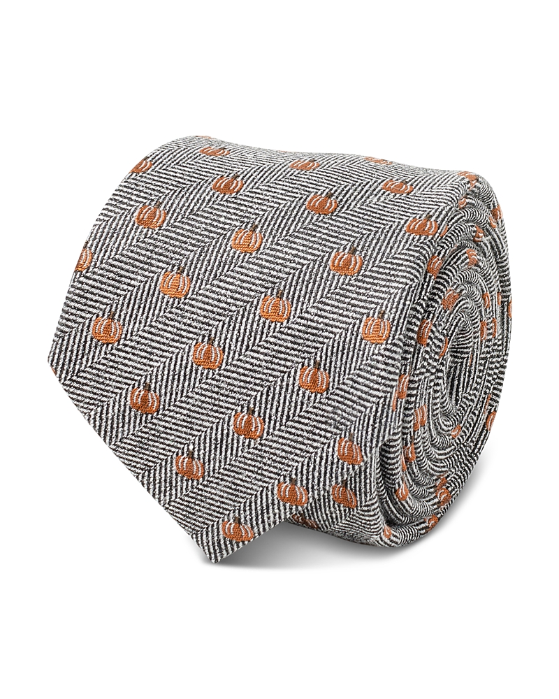 Cufflinks Inc Holiday Pumpkin Herringbone Silk Tie Cufflinks Inc Holiday Pumpkin Herringbone Silk Tie