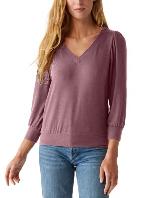 Michael Stars Gabriella V Neck Top