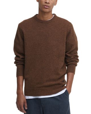Elbow Patch Crewneck Sweater 