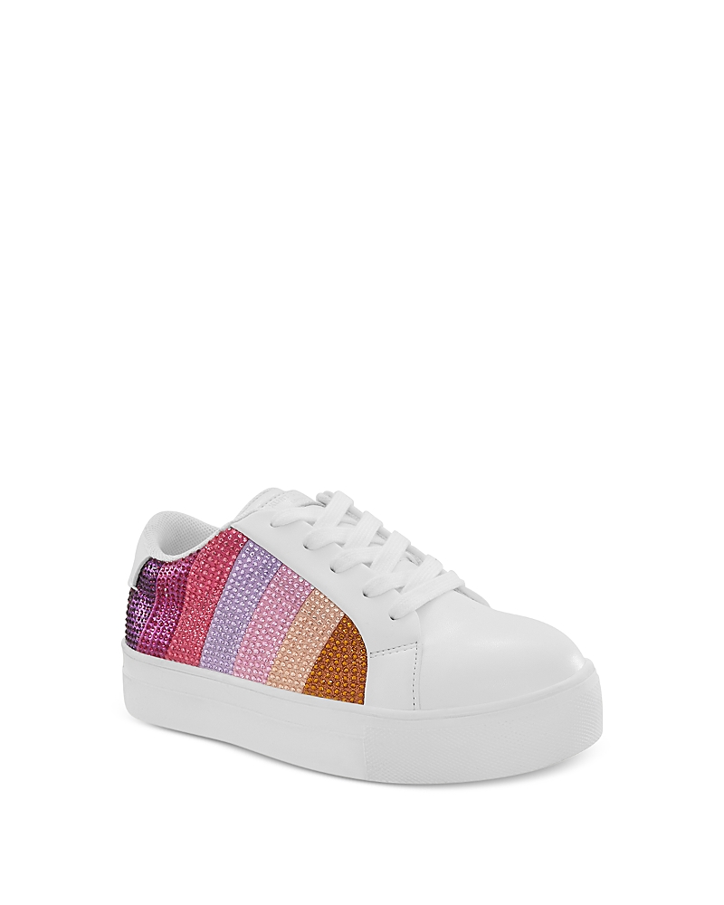 KURT GEIGER KURT GEIGER LONDONGIRLS' MINI LANEY STRIPE LOW TOP SNEAKERS - TODDLER, LITTLE KID, BIG KID