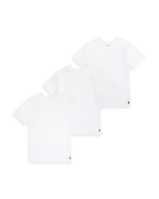 Boys' Cotton Stretch Crewneck Tees, Pack of 3 - Big Kid