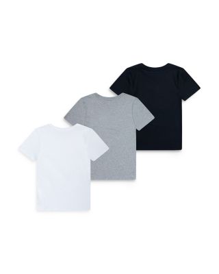 Boys' Cotton Stretch Crewneck Tees, Pack of 3 - Big Kid