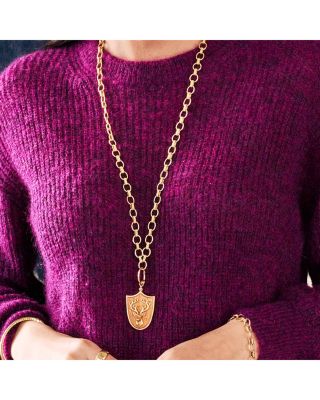 Victoria Small Chain Necklace, 32"