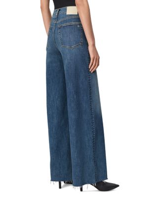 Flexi Sofie High Rise Wide Leg Jeans in Willow