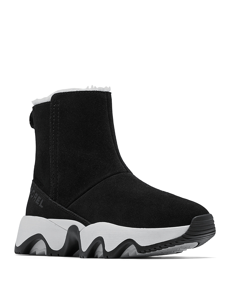 Sorel Kinetic Impact Short Waterproof Boot In Gray
