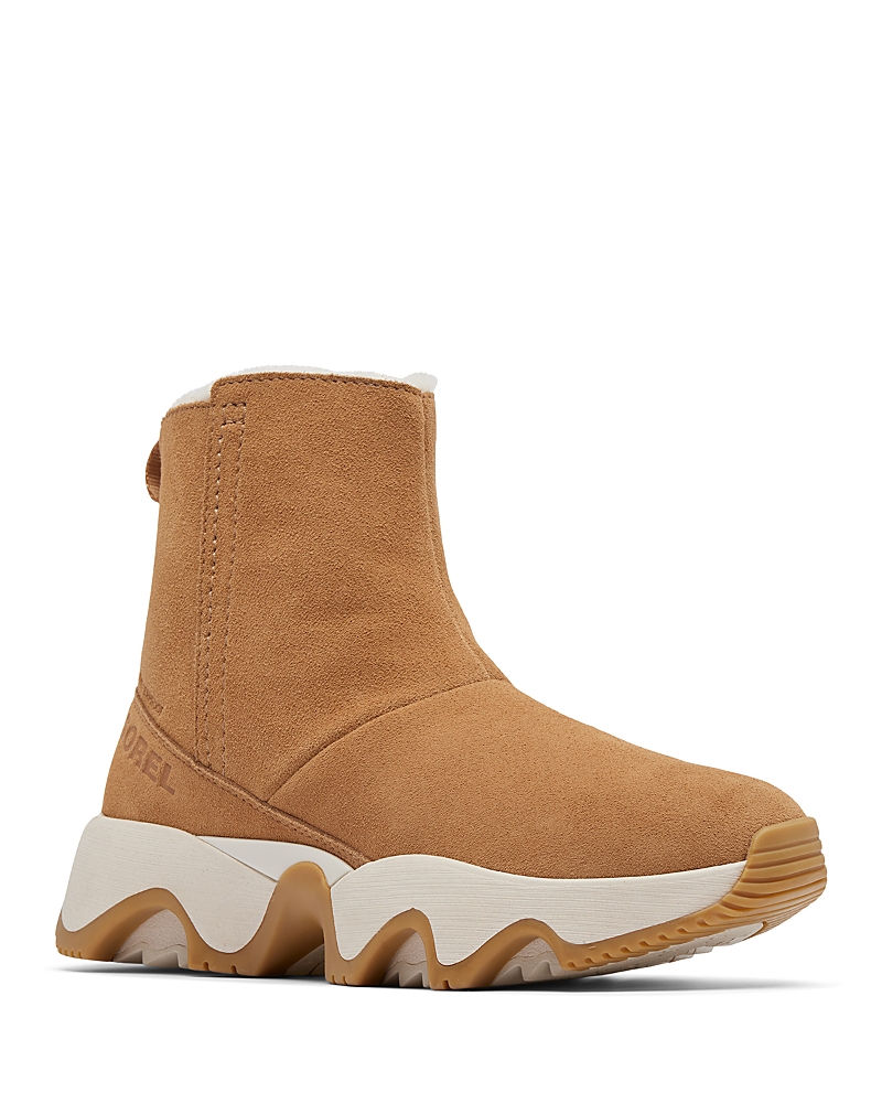 Sorel Kinetic Impact Short Waterproof Boot In Brown